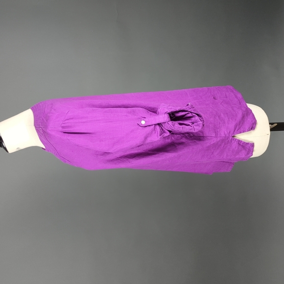 Ralph Lauren Linen Tunic-Style shirt - Picture 2 of 7